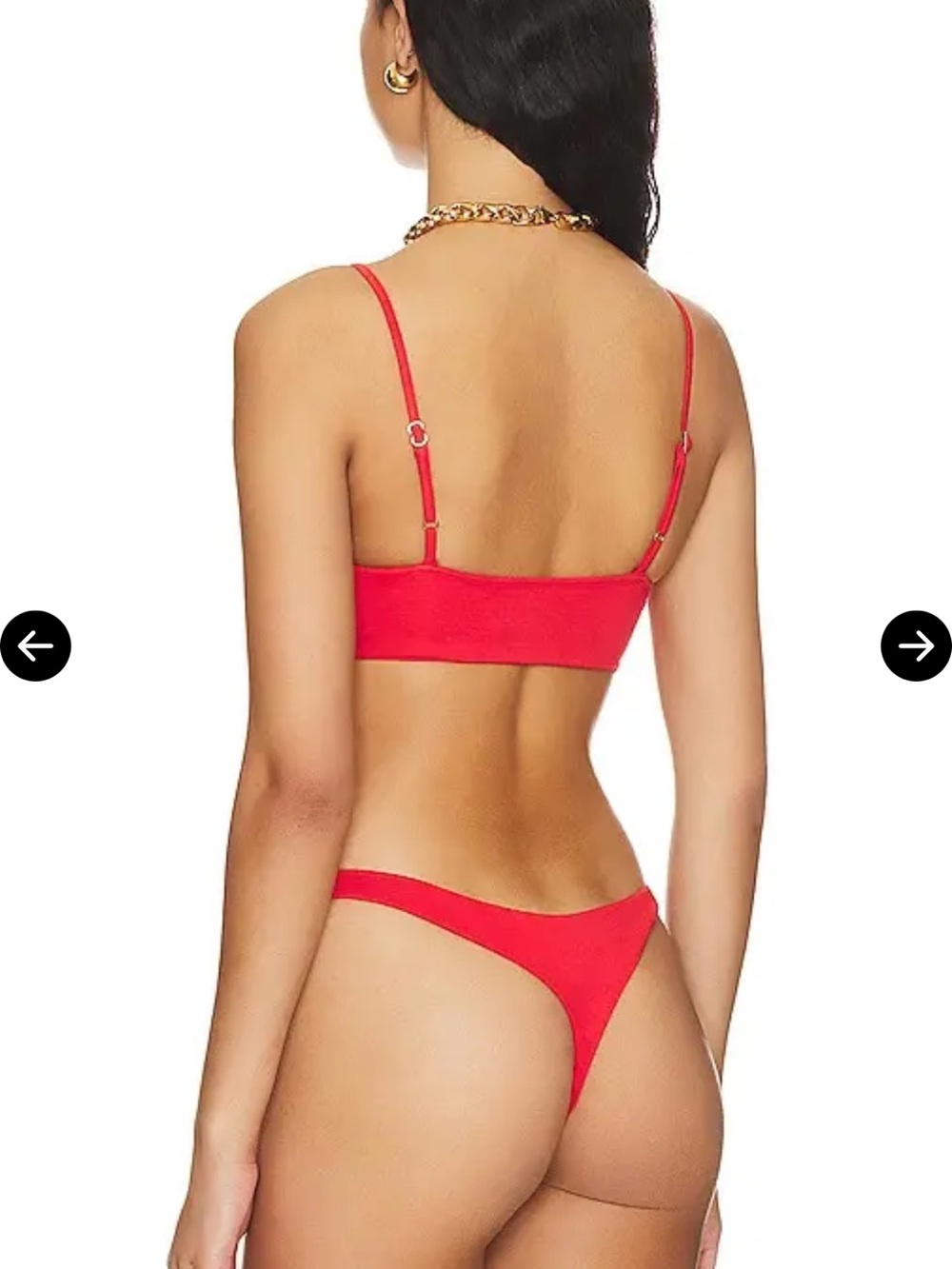 INDAH
Pretty Please Bodysuit In Red - Picture 3 of 7